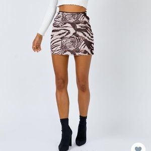 Princess Polly Vincent Mini Skirt